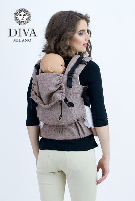 Эрго-рюкзак для новорожденных Diva Basico Cacao One!