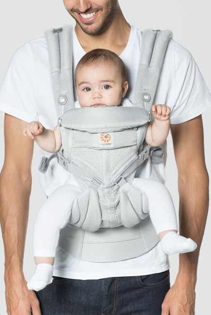 Эрго-рюкзак Ergobaby OMNI 360 Cool Air Mesh - Pearl Grey