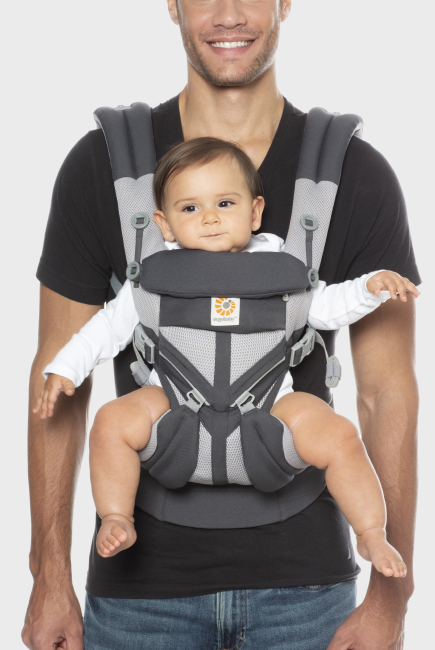 Эрго-рюкзак Ergobaby OMNI 360 Cool Air Mesh - Carbon Grey