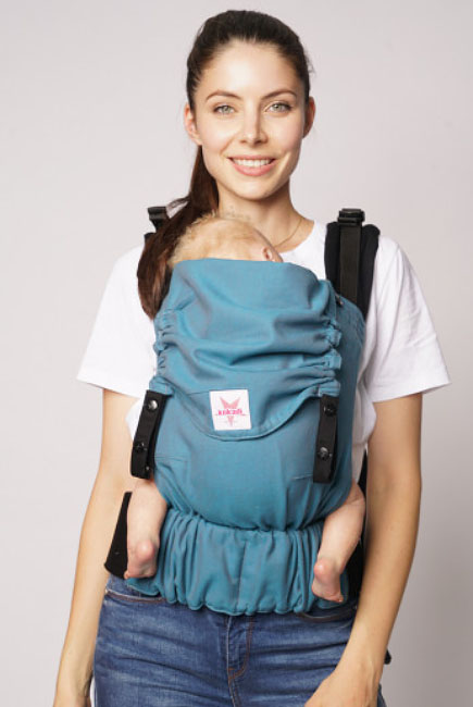 Эрго-рюкзак для новорожденных Kokadi, Just Lagoon