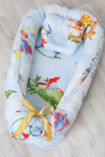 Позиционер для сна новорожденного Babynest, Little Prince