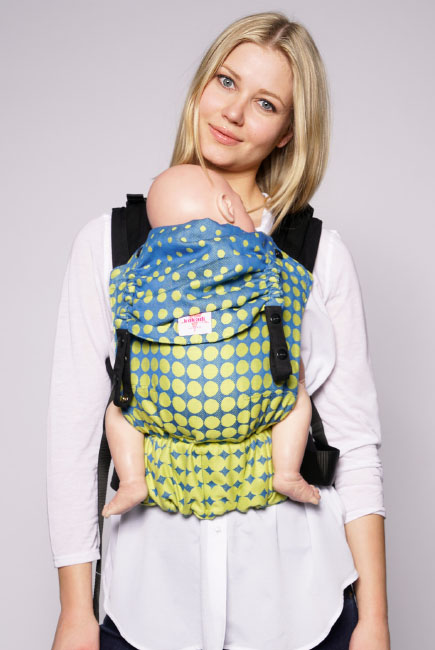 Май-слинг для новорожденных Kokadi, Magic Dots Umea