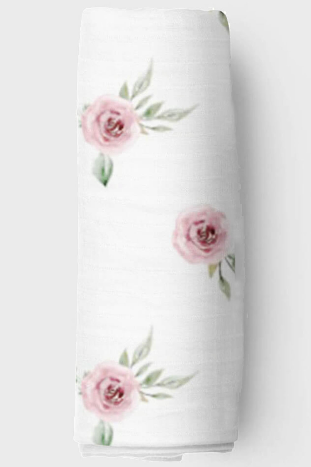 Муслиновая пеленка для новорожденных Adam Stork большая, Roses