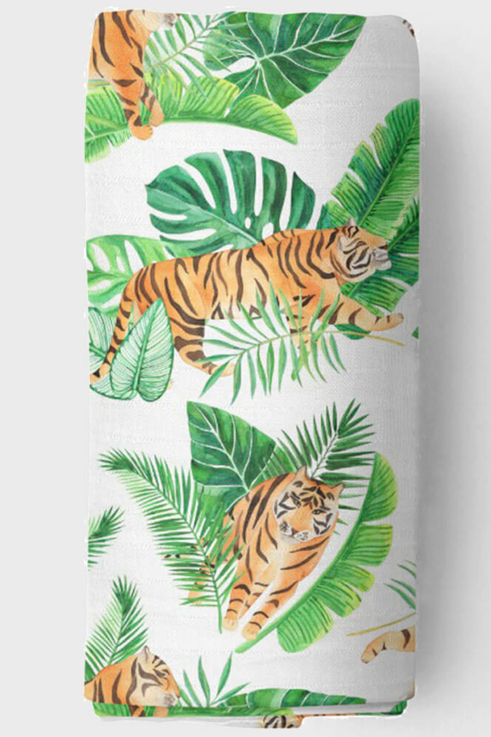 Муслиновая пеленка для новорожденных Adam Stork большая, Tigers