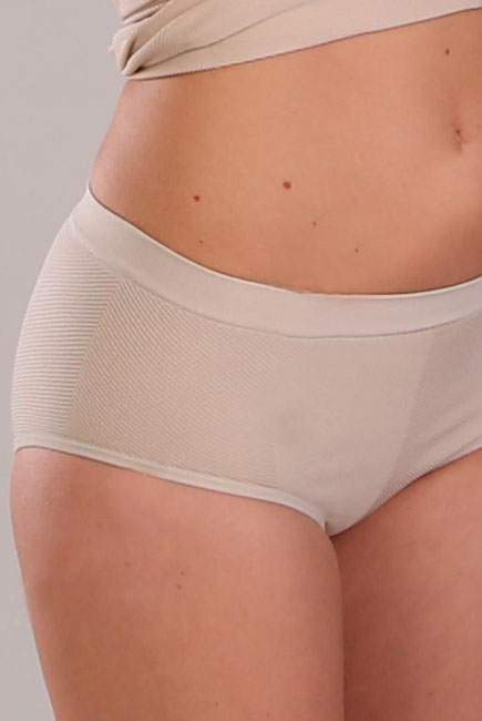 Трусы для беременных и после родов бесшовные Jeans, бежевые