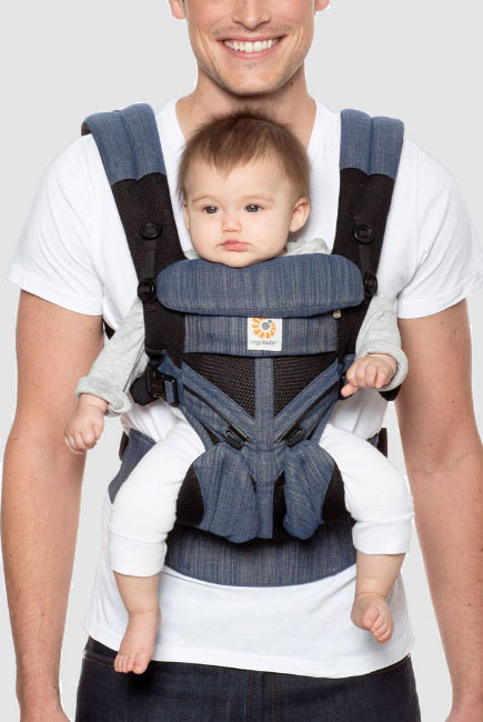 Эрго-рюкзак Ergobaby OMNI 360 Cool Air Mesh - Indigo Weave