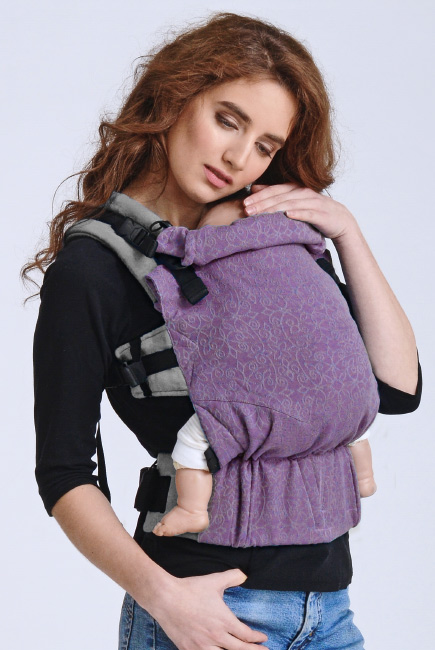 Эрго-рюкзак с рождения Diva Basico Lilla Simple One!