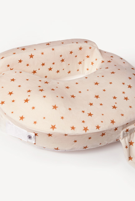 Подушка для кормления Loona эргономичная, Stars бежевый