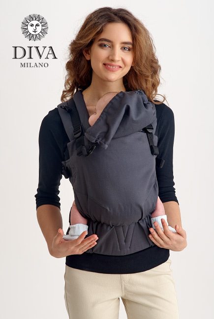 Эрго рюкзак Diva Canvas One!, Antracite