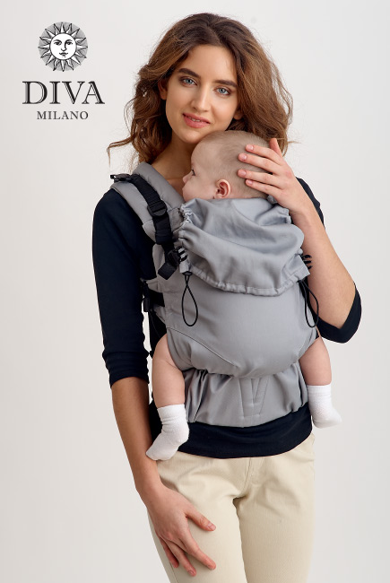 Эрго рюкзак Diva Canvas One!, Nebbia