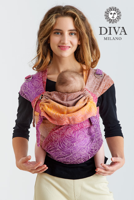 Май-слинг для новорожденных Diva Essenza, Rosa