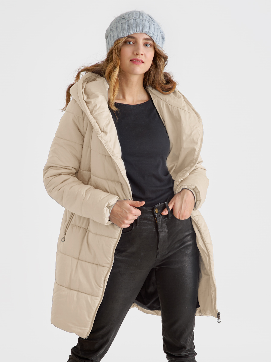 Слингокуртка зимняя (трансформер) 3в1, цвет бежевый