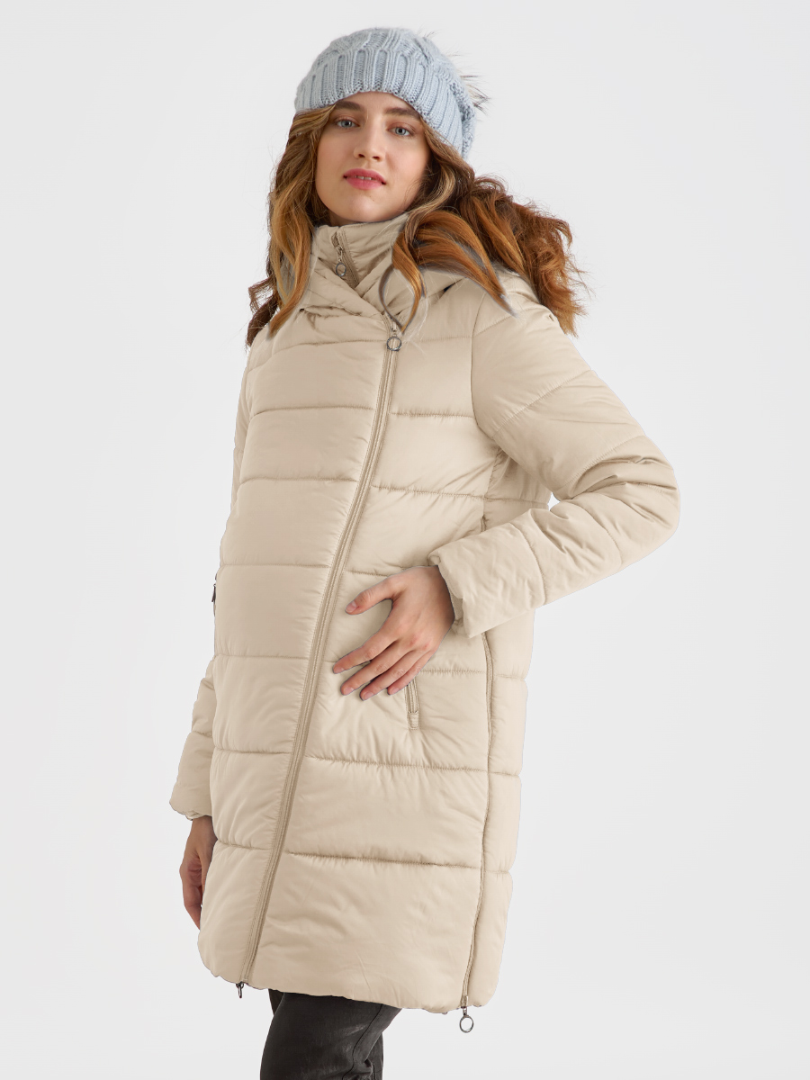 Слингокуртка зимняя (трансформер) 3в1, цвет бежевый