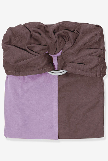 Слинг с кольцами трикотажный Diva Stretchy Moka/Lavanda