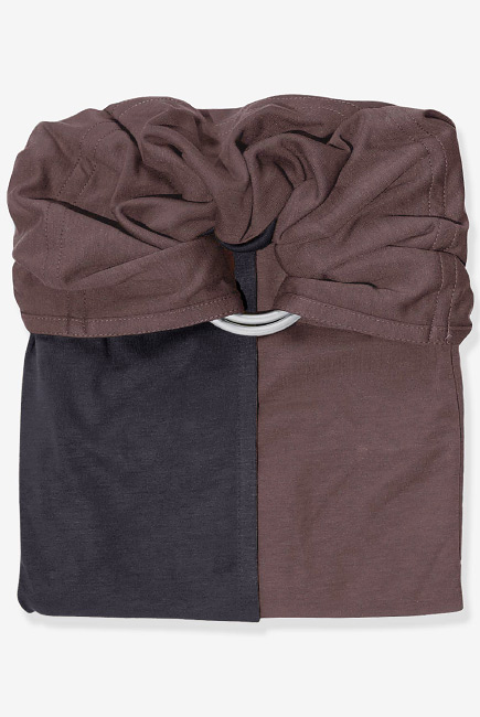 Слинг с кольцами трикотажный Diva Stretchy Grafite/Moka