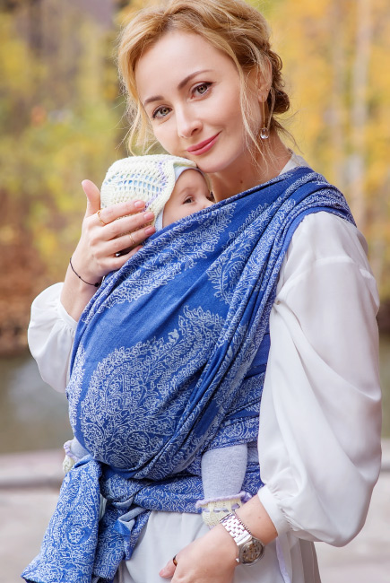 Слинг-шарф Diva Essenza, Azzurro