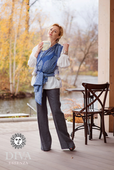 Слинг-шарф Diva Essenza, Azzurro