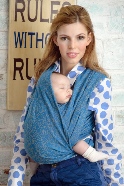 Слинг-шарф Diva Basico, Zaffiro