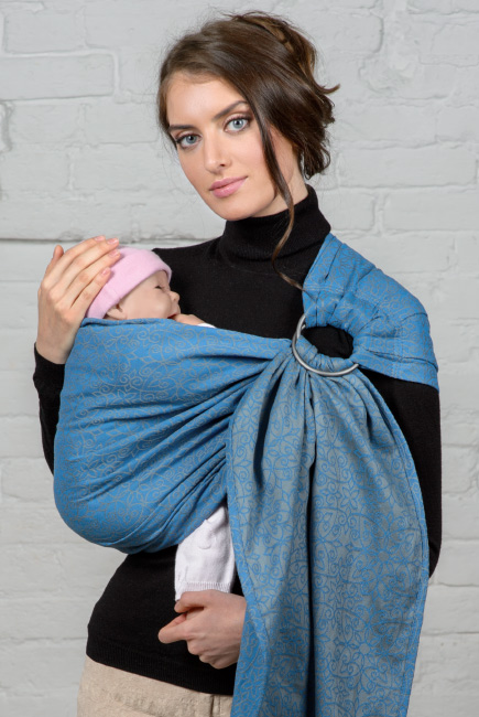 Слинг с кольцами Diva Basico, Zaffiro