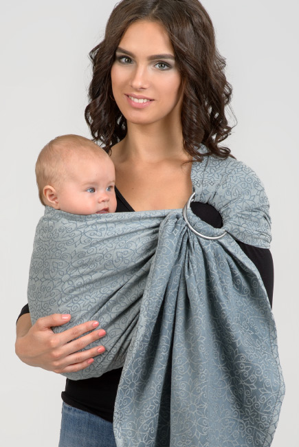 Слинг с кольцами Diva Basico, Argento