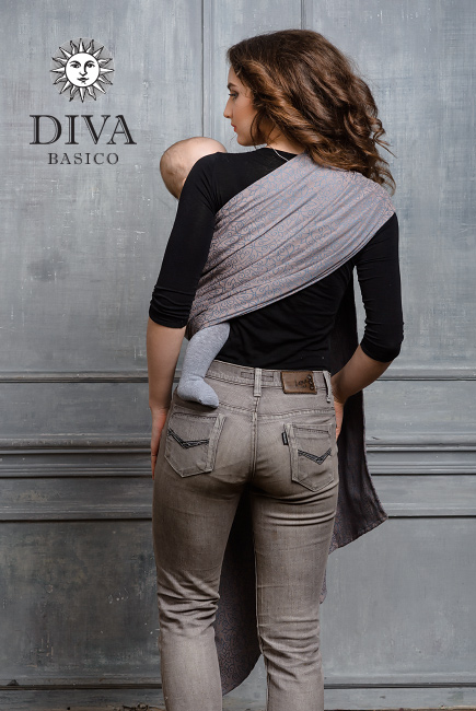 Слинг с кольцами Diva Basico, Cacao