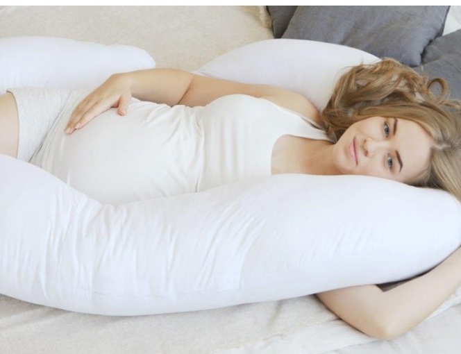 Подушка для беременных "Рогалик", длина M (340см)