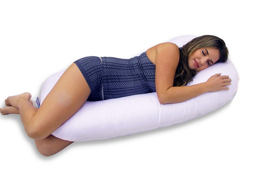 Подушка для беременных "Рогалик", длина M (340см)
