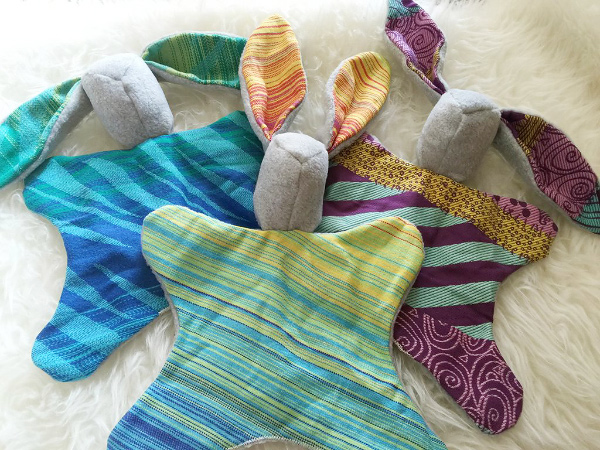 Лоскуты слингов для рукоделия 1кг: Diva Milano/Essenza 20x100см