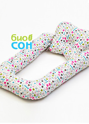 Подушка для новорожденных BabySleep (ограничитель) "Зверюшки"