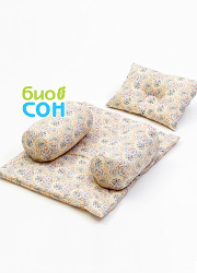 Подушка для новорожденных BabySet (позиционер) "Нежность"