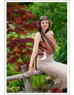 Слинг-шарф Ellevill Zara Tricolor Indian
