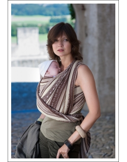 Слинг-шарф Ellevill Zara Tricolor Sandstorm