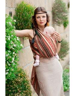 Слинг-шарф Ellevill Zara Tricolor Indian