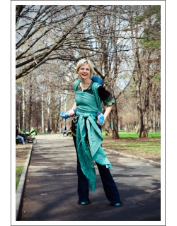 Слинг-шарф Ellevill Paisley Linen Linger