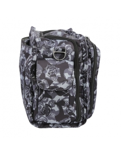 Дорожная сумка для мамы или сумка для двойни Ju-Ju-Be Be Prepared, Onyx Black Petals