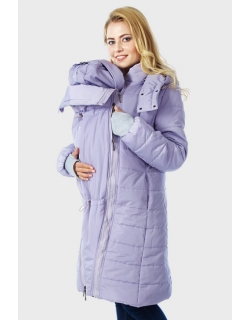 Слингокуртка зимняя Tepla 3в1, сиреневый