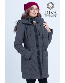 Слингокуртка зимняя 4 в 1 Diva Outerwear Grafite