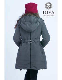 Слингокуртка зимняя 4 в 1 Diva Outerwear Grafite
