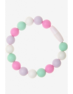 Силиконовый браслет-прорезыватель Майя, розовый