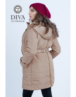 Слингокуртка зимняя 4 в 1 Diva Outerwear Moka