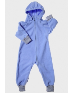 Флисовая поддева (комбинезон) Comfort, лазурь