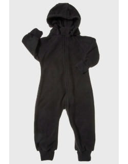 Флисовая поддева (комбинезон) Comfort, черный
