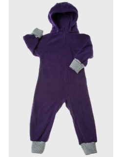 Флисовая поддева (комбинезон) Comfort, фиолетовый