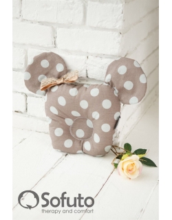 Гнездышко для новорожденных Babynest Polka dot chocco