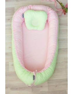 Кокон-гнездышко для новорожденных Babynest Praline Ness