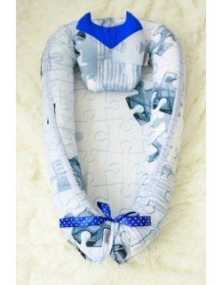 Гнездышко-кокон для новорожденных Babynest Super Man