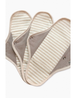 Набор многоразовых женских прокладок для критических дней: "Регуляр БИО"