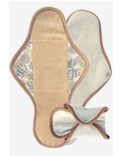 Ночная многоразовая женская прокладка "БИО"