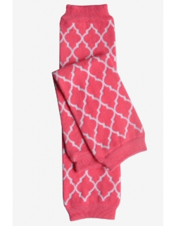 Слингогетры (гетры для детей) "Quatrefoil Crimson"