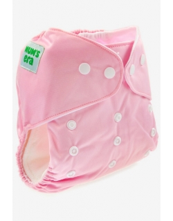 Многоразовый подгузник Mums Era, розовый (с 2 вкладышами)
